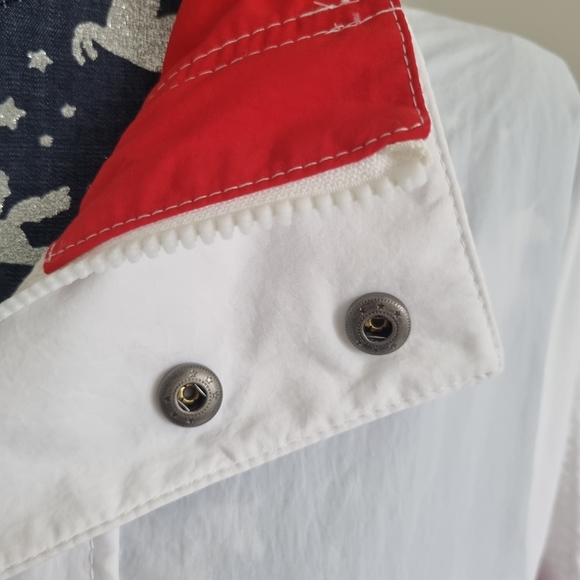 Tommy Hilfiger women's windbreaker lightweight winter jacket popover jacket - Picture 13 of 16